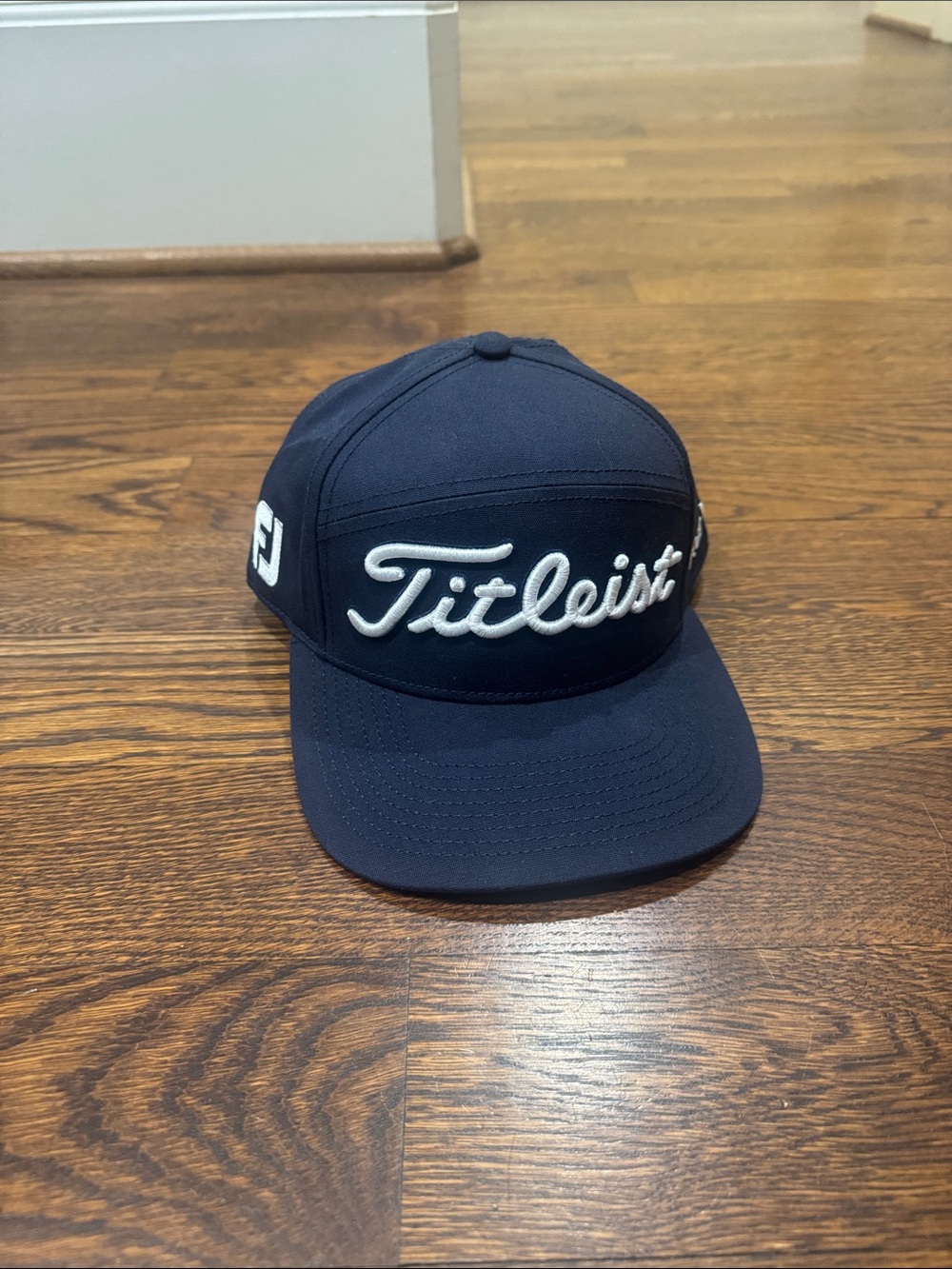 Titleist Navy Kids Snapback Cap with White Script Logo